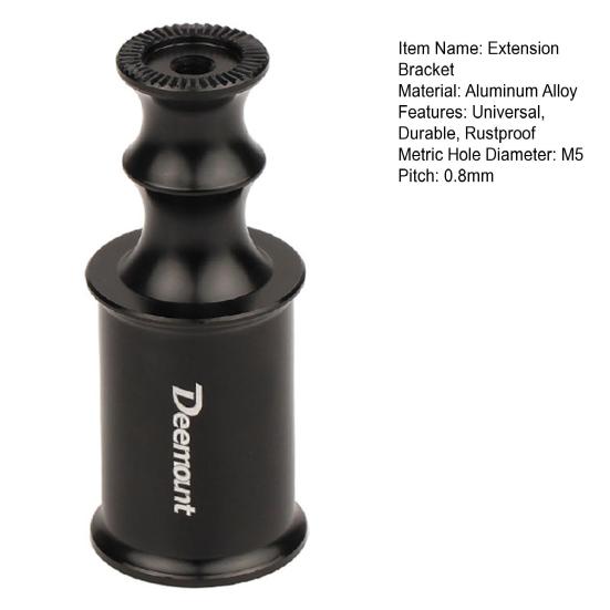 Bicycle Light Bracket Rustproof Corrosion Resistant Quick Release Easy Installation Anodized Bracket Bike Lamp Holder Accessories