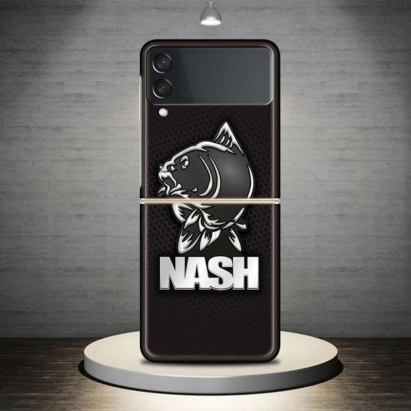 Мультяшный милый кот рыба эстетика для Samsung Galaxy Z Flip 5 4 3 5G чехол для телефона черный твердый чехол ZFlip 5 4 3 роскошный ударопрочный чехол