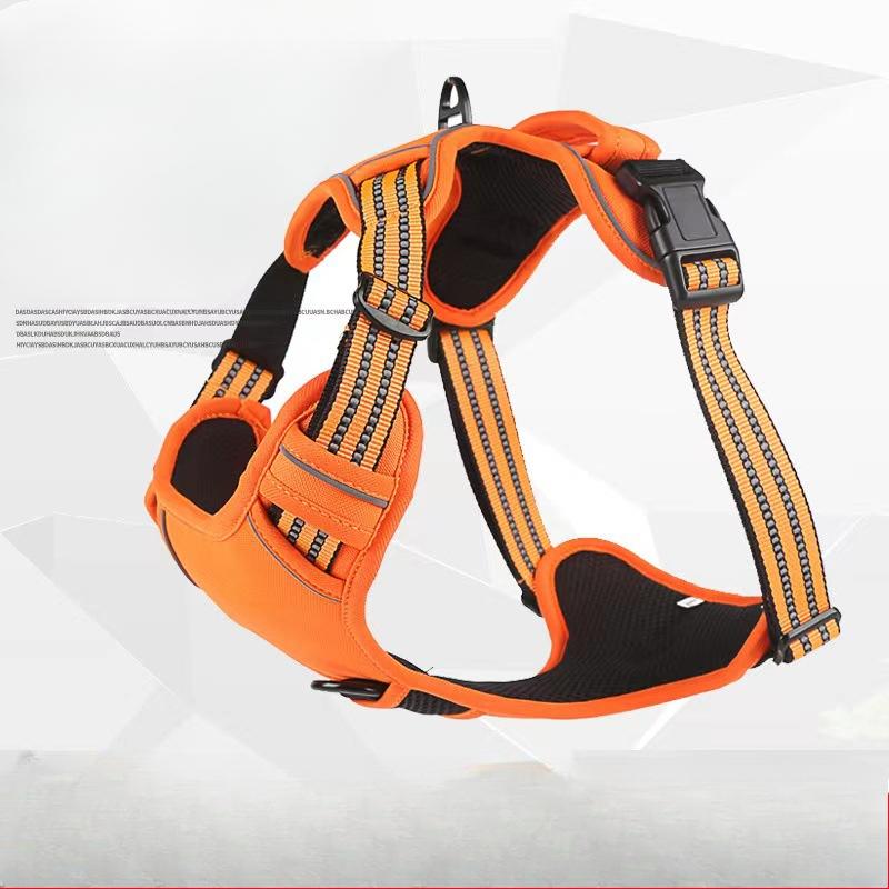 Ремень для выгула собак, универсальный светоотражающий жилет, поводок для собак, грудь, спина