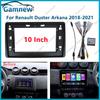 10-дюймовая автомобильная рамка-переходник, комплект для установки в приборную панель Android Audio для Renault Dacia Duster Arkana 2019-2021
