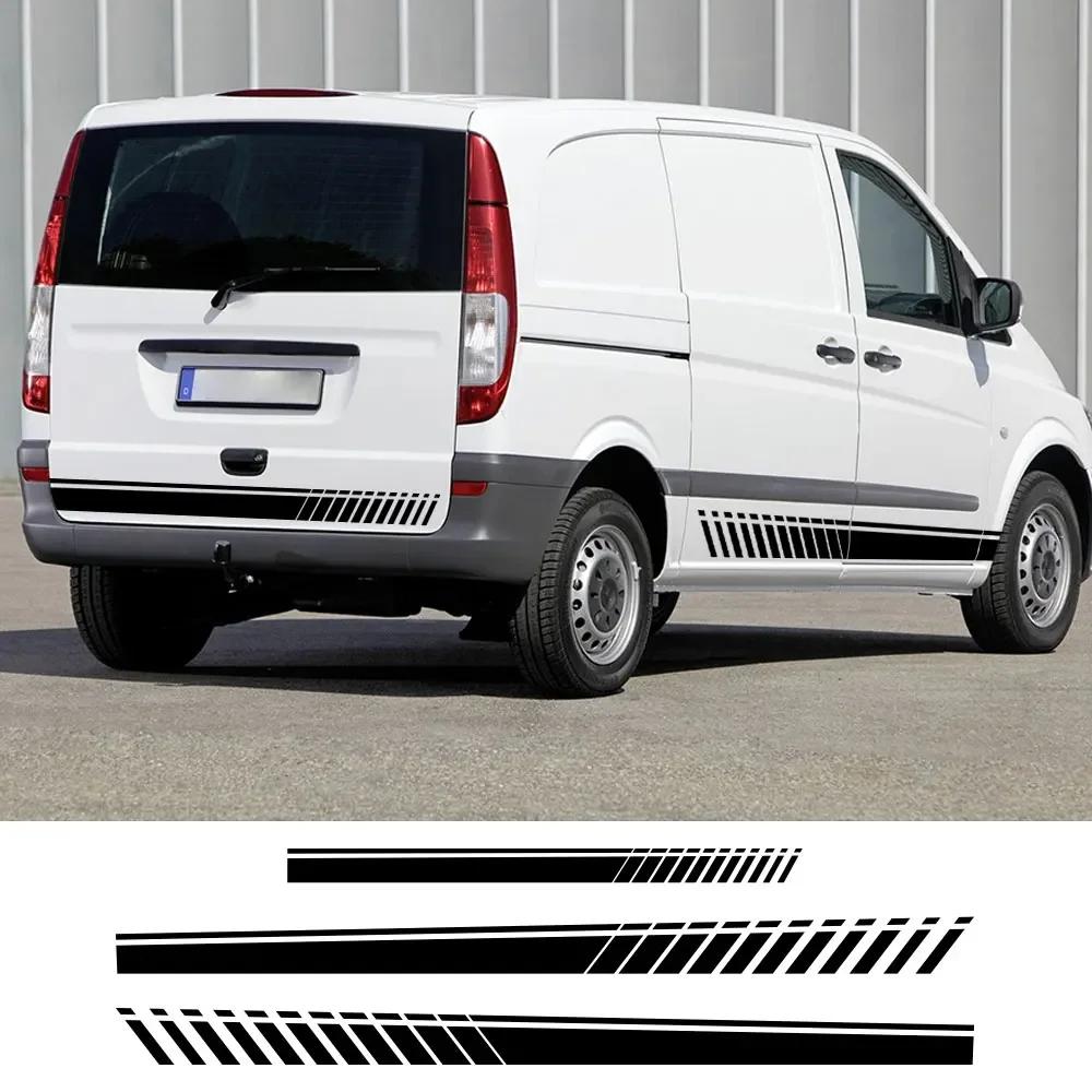 Автомобильные наклейки для Mercedes Benz Vito V-Class Viano W638 W639 W447 Marco Polo EQV Фургон Виниловые наклейки Аксессуары для тюнинга