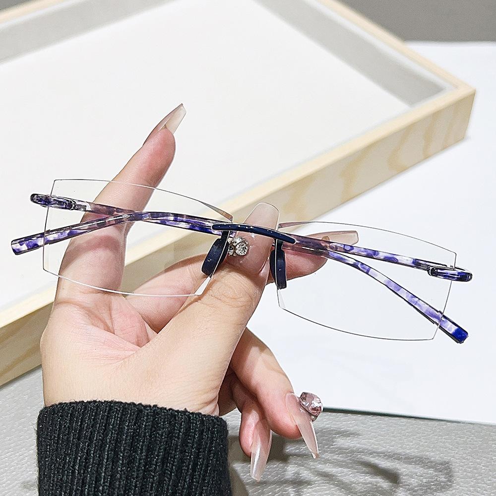 Антисиние очки Простые и удобные очки для близорукости Универсальные плоские очки Женские очки для чтения с высоким разрешением