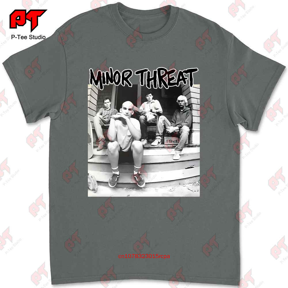 Vintage 90S Minor Threat T Shirt Xl Fugazi Hardcore Punk Black Flag Bad Brains 3EIW