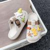Trendy and Cute Children's Birkenstocks Slippers Breathable Soft-soled Thick-soled Outer Wear Hole Shoes Summer Classmates Cool Slippers Versatile