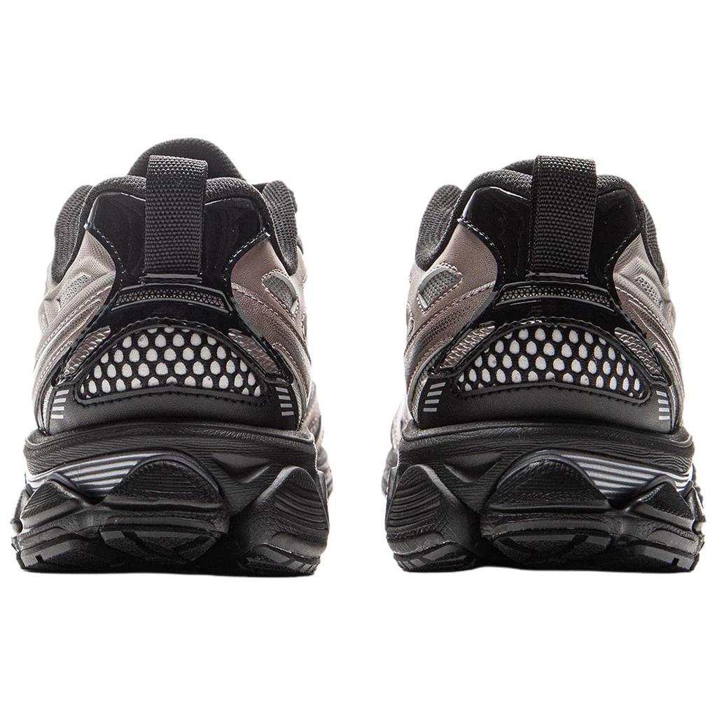 Li-Ning Fuyou 2.0 V2 Ретро Ткань Синтетическая Кожа Амортизация Дышащая Поддержка Отскок Низкие Кроссовки для Бега Мужские кроссовки Серый Серебристый ARXV001-2