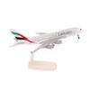 20 см 1:400 Модель самолета Emirates Airbus A380 Металлическая реплика Сплав Материал Авиационная симуляция Дети Мальчик Подарок