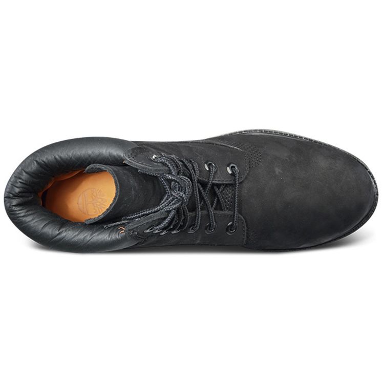 Timberland Leather Waterproof Durable Short Outdoor Boots Men Boots Black 10073W