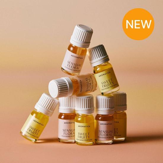 Выберите 1 из 3 женских духов Aromatica Pure & Soft (Сладкий фруктовый/чувственный цветочный/мистический травяной)