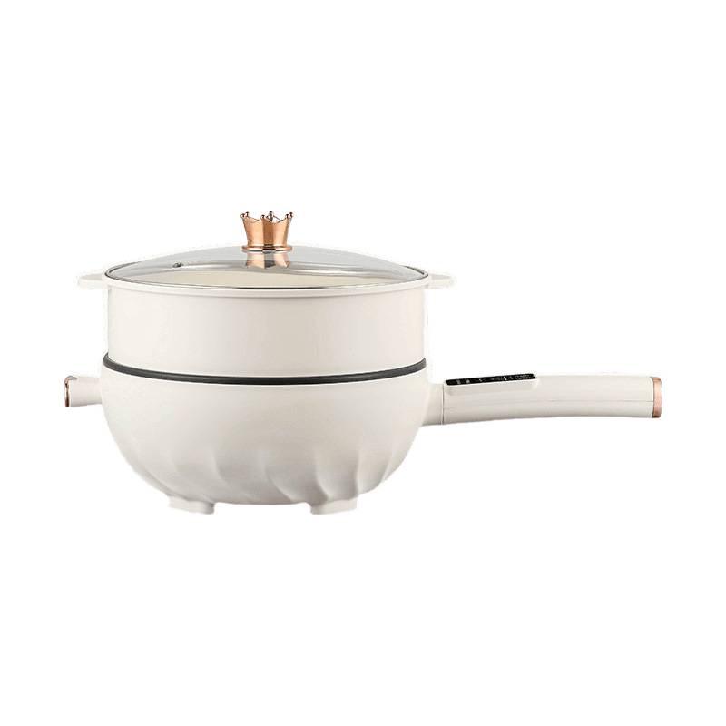 Многофункциональный электрический вок: Пароварка, Кипячение, Жарка - Компактная мультиварка для общежитий