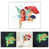 Wall DIY Cartoon Switch Stickers Luminous Wall Stickers Fluorescent Sticker Fairy Mushroom Stickers