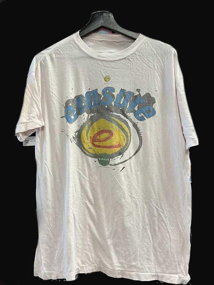 Vintage Erasure Band Circus Album Unisex Cotton TShirt S5XL BL2.290 Unisex T-Shirt
