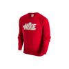 Спортивная одежда Мужская толстовка с круглым вырезом Club Fleece Университетский красный FZ6374-657