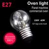 E14 / E27 Oven Light Bulb 25W / 40W Hal-ogen Lamp High Temperature Microwave Light Steamer Warming Cabinet