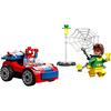 LEGO Marvel Человек-паук и Удивительные друзья Машина Человека-паука и Доктор Осьминог Игрушка Подарок на День Рождения Конструктор Развивающий Мальчики Девочки Дети 4 года 5 лет