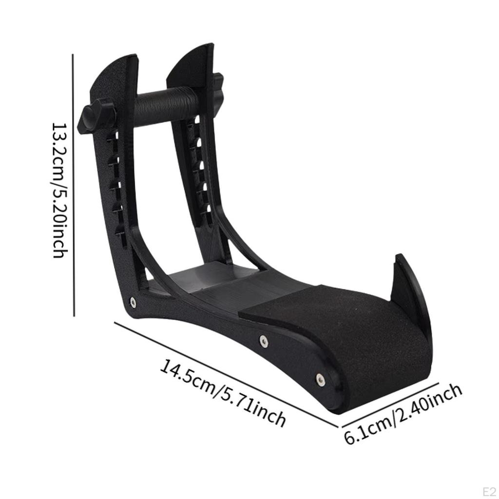 Electric Guitar Rest Holder for Player, Foot Stool Ergonomic Stand Footrest Stage Show