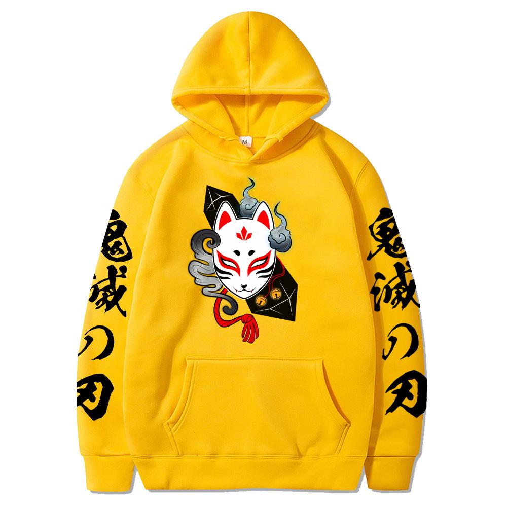 Japanese Animation Hoodies Autumn Men Fashion Long Sleeve Sweatshirts Women Harajuku Streetwear Pullovers Sudaderas