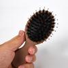 1Pc Oval Boar Bristle & Nylon Hair Comb Mini Anti-Static Hair Scalp Massage Comb Hairbrush Salon Hair Care Brush Styling Tool