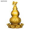 Home Decoration Accessories 1pcs  Bagua Gourd Ornament Office Feng Shui Ornament Store Opening Gifts Metal Handicrafts