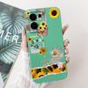 For Oppo Reno 13F 5G Case CPH2699 Unique Painted Cover Soft Silicone Phone Cases For Oppo Reno13 F 13F Reno13F Full Bumper Capa