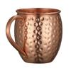 Кружки Moscow Mule PURE Copper объемом 540 мл с кованой отделкой и прочной заклепочной ручкой, вмещают 18 унций