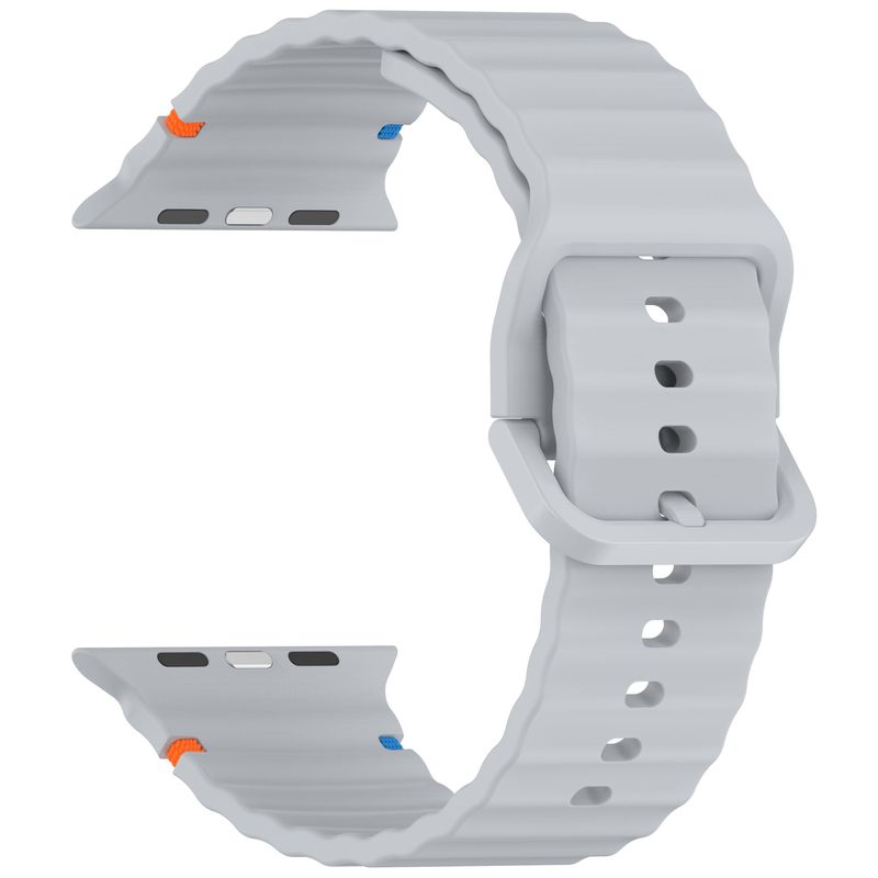 Ремешок для Apple Watch Serise 11 10 9 8 7 SE3 46мм 42мм 41мм 45мм 44мм 40мм Спортивный силиконовый ремешок для iWatch Ultra 2 3 49мм