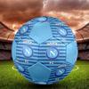 Футбольный мяч для зала Napoli FC Цветной Для всех возрастов Размер 5 Машинная строчка ПВХ Готов к соревнованиям Прочный Высокий отскок