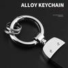 Модная 3D металлическая кожаная автомобильная брелок-цепочка Аксессуары Для Peugeot 206 207 208 306 307 308 508 106 107 108 2008 3008 5008