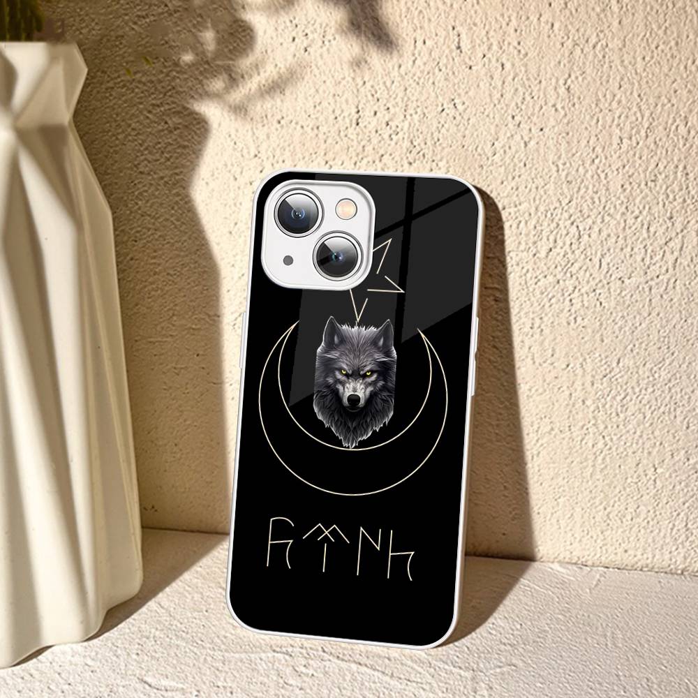 Чехол из закаленного стекла Turk Wolf Turkey Flag для IPhone 14 13 12 Mini 11 Pro XS Max X XR 14 Plus