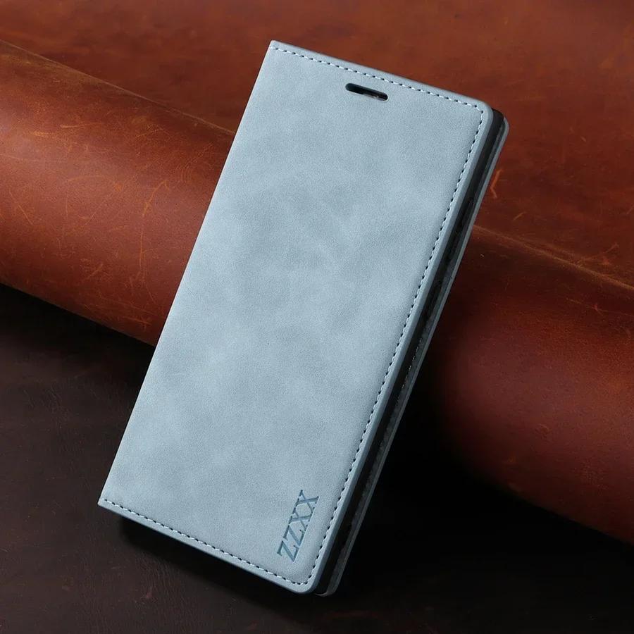 Кожаный чехол-книжка с магнитной застежкой для Samsung Galaxy A02s A03 A04s A10 A11 A12 A20 A21s A22 A23 A31 A32 A33 5G A50s A51 A52 A71