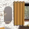 Insulating Eyelet Curtain 135x180 Cm BOHEME Mustard, by Soleil d'Ocre