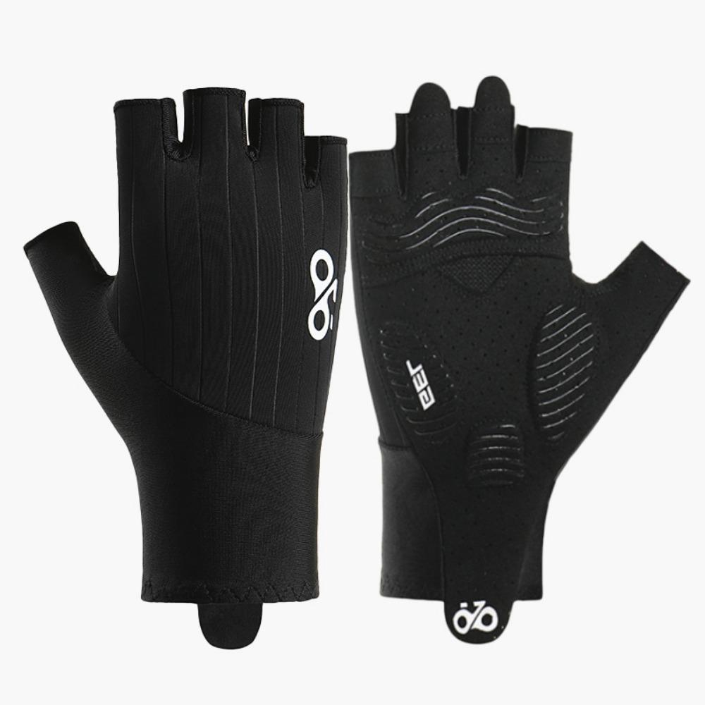1 Pair Breathable Cycling Gloves Anti-Slip Half Finger Gloves Fitness Gloves Exercise