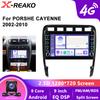 2 Din автомобильный радиоприемник для Porsche Cayenne 1 9PA 2002-2010 Мультимедийный видеоплеер Навигация GPS Беспроводной CarPlay Android Auto BT5.0