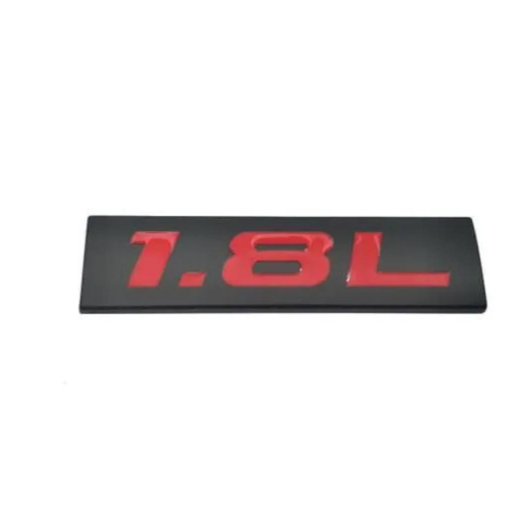 Стайлинг автомобиля 1.8L логотип эмблема наклейка крыло крыло значок наклейка металлические автомобильные аксессуары
