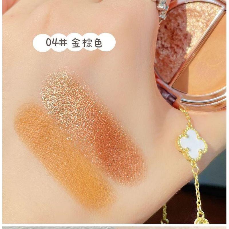 BEAUTY GLAZED - Матовые и жемчужные тени для век с двойным эффектом Charm - 10 оттенков