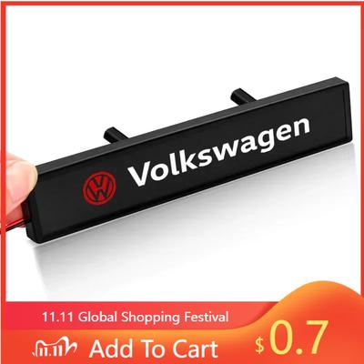 Для VW Новая 1 шт. Декоративная светодиодная подсветка решетки радиатора капота эмблема значок Декор Для Volkswagen Polo Golf-4 5 6 7 MK5 MK6 MK7 Tig