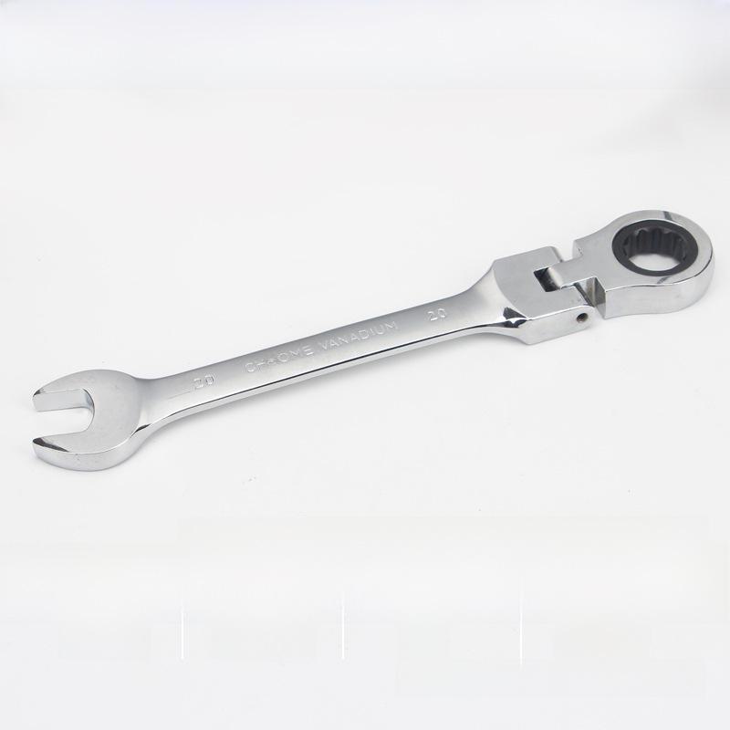 Набор трещоточных ключей двойного назначения с поворотной головкой и быстрым сбросом