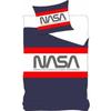 Blue Nasa Single Bedding Set - Duvet Cover 140x200 Cm + Pillowcase 63x63 Cm