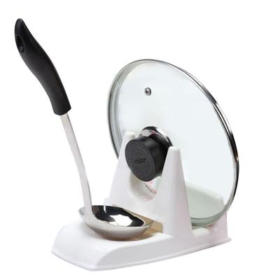 Ложка Крышка горшка Полка Кулинария Хранение Кухонный Декор Подставка для инструментов