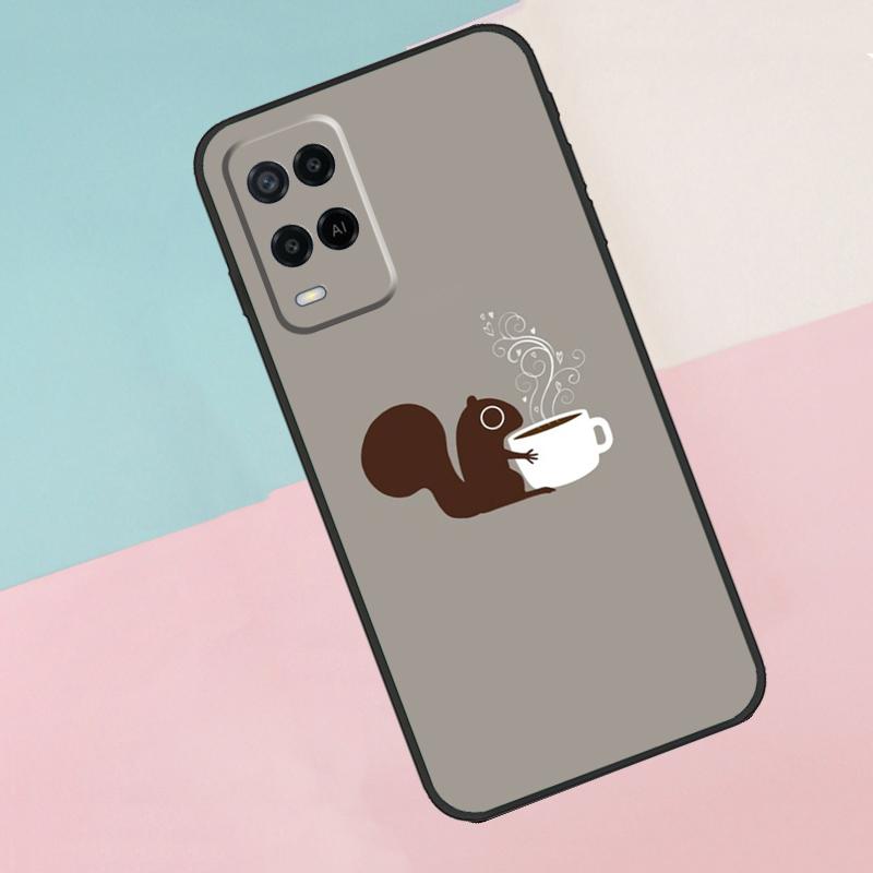 Мультяшная Белка Для Oppo A74 A94 A54 A80 A78 A98 A40 A60 A18 A38 A58 A15 A17 A77 A57S A16 A76 A96 Чехол для телефона