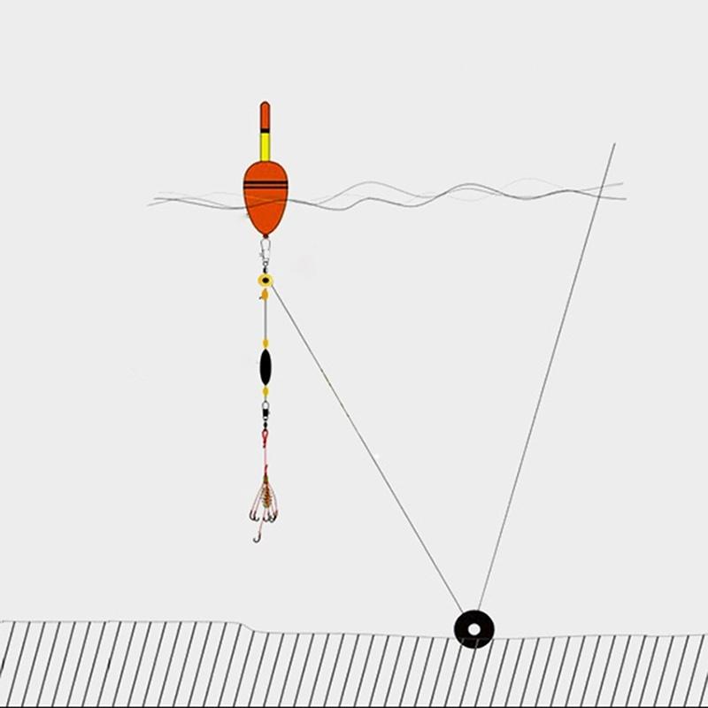 30 шт./компл., поплавок для рыбалки, остановки, соединители для космических бобов, инструменты для морской рыбалки в соленой воде