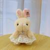Cute Rabbit Soft Plush Doll  With Soft Short Fur And Pp Cotton Filling Kids For