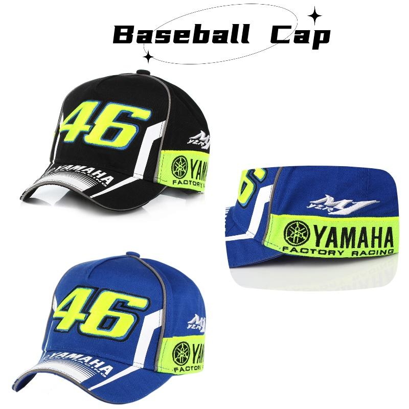 Adjustable Yamaha Racing Cap, Windproof And Sunproof Duck Tongue Hat For All Seasons
