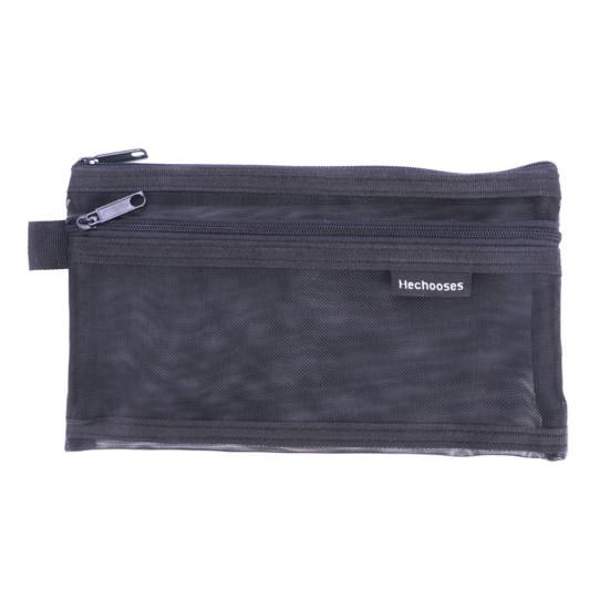 Pencil Case Transparent Durable High Capacity Portable Nylon Multifunctional School Supplies