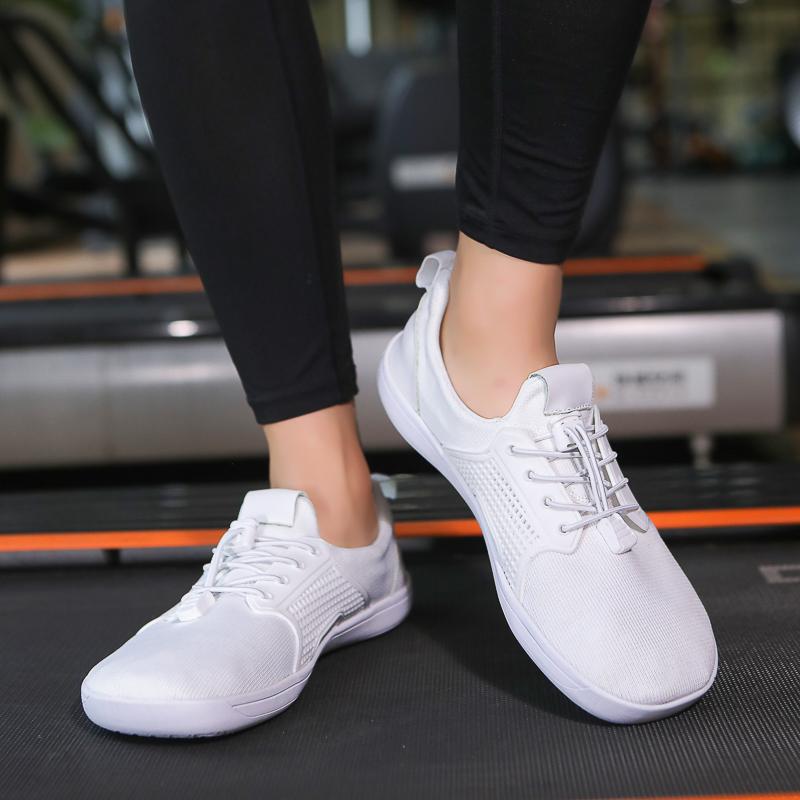 Сетчатые уличные повседневные спортивные туфли с широким носком, обувь для ходьбы босиком, дышащие туфли для тренажерного зала, фитнеса, кросс-тренинга, балетки