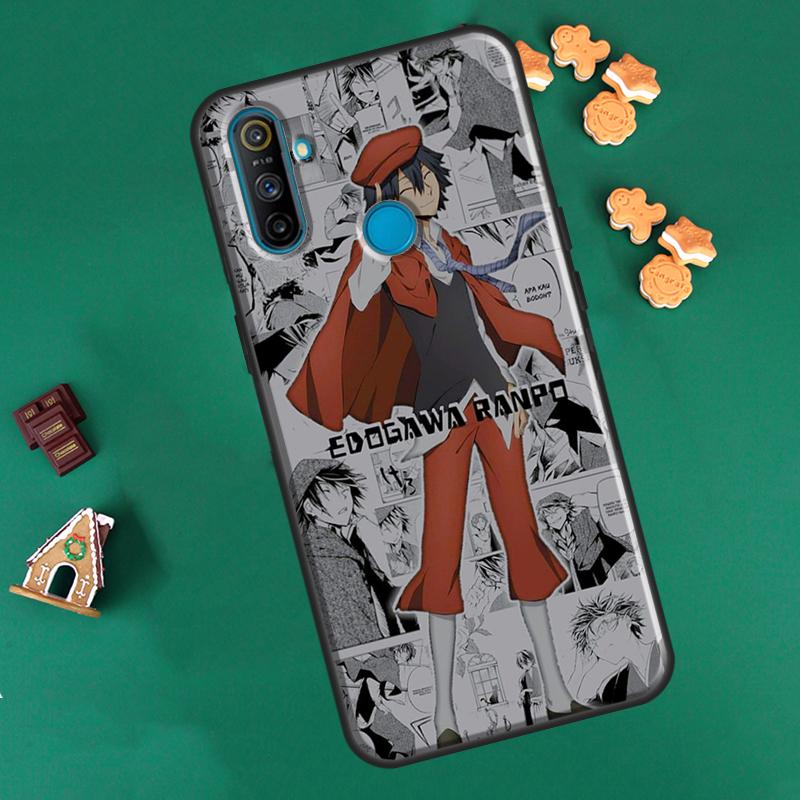 Bungou Stray Dogs Ranpo Edogawa для Realme GT Neo 2 7 8 Pro 8i 9i C3 C21 чехол для OnePlus 10 Pro 9 Pro Nord2 8T 9R чехол