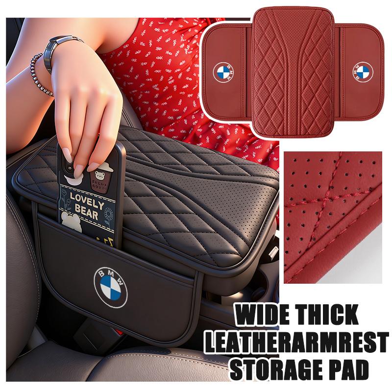 Universal Car Seat Armrest Center Console Pad Auto Arm Rest Mat For BMW Performance M E87 E30 E46 E28 F35 G20 E93 F20 X3 X ZAH5