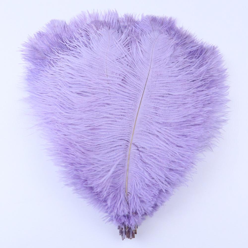 Multicolor Ostrich Hair 30-35Cm Wedding Decoration Ostrich Flannel Strip Handmade Accessories Diy Handmade