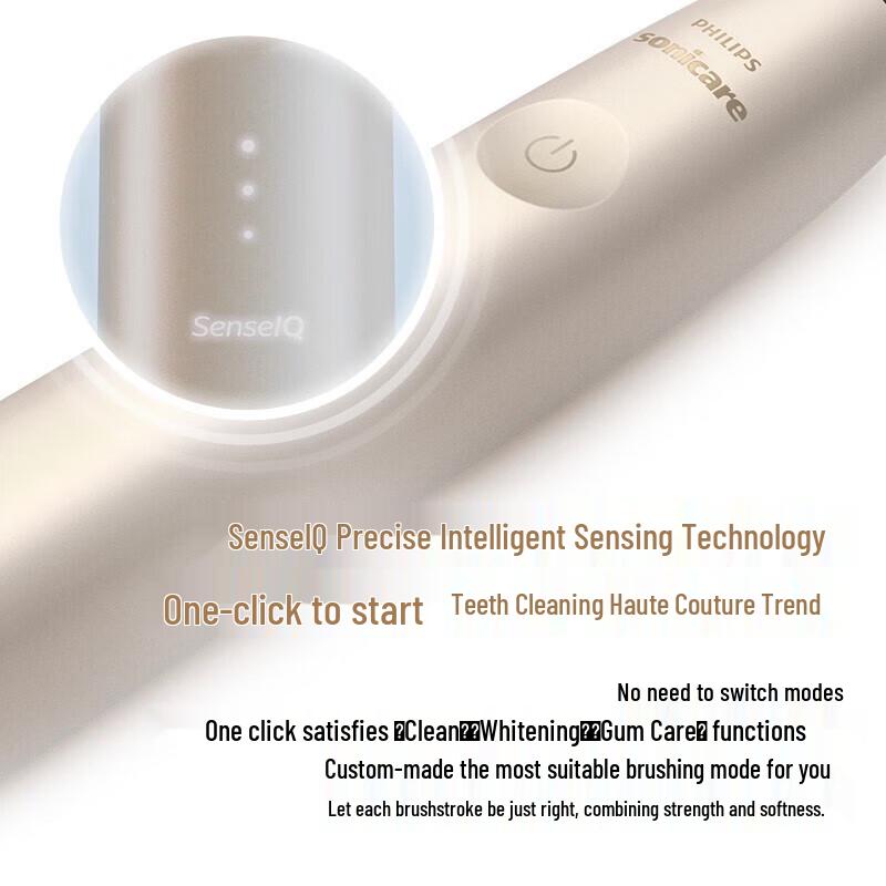 Philips Электрическая звуковая зубная щетка DiamondClean AI, вилка CN (адаптер в комплекте)