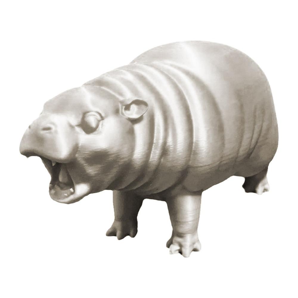 Прыгающая свинья-гиппопотам, полимерная фигурка, карликовая полимерная статуэтка, подарки, украшения-гиппопотамы на Рождество