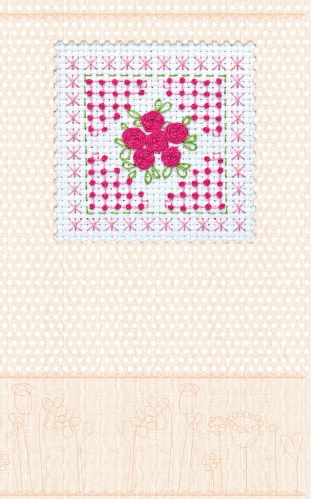 Набор-открытка для вышивки крестиком Абрис Арт в ассортименте